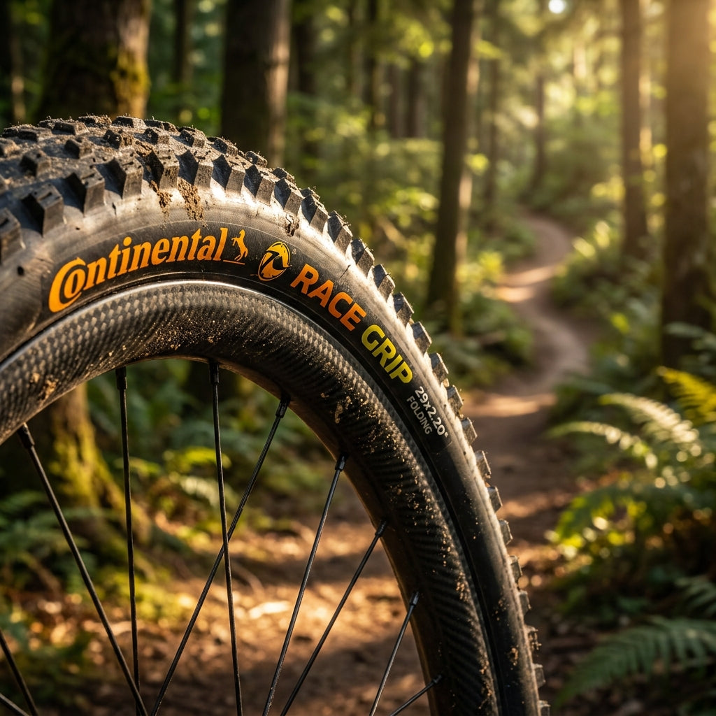 Continental Trinotal Race Grip Faltreifen 29x2.20: Leichter MTB Reifen für Cross-Country & Trail. Optimaler Grip auf Hardpack & Nässe.