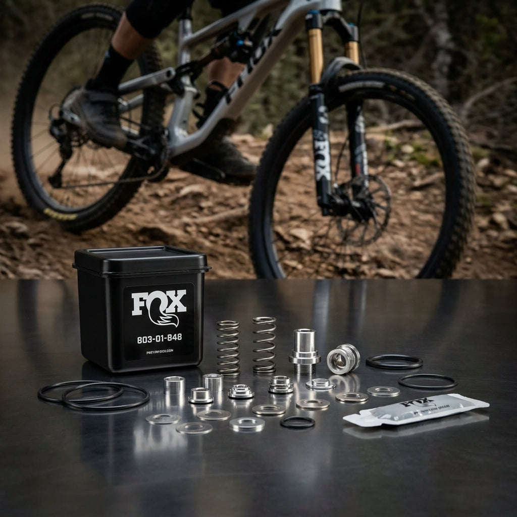 FOX Service Set 2025 GRIP X Rebound Valving RF FK für präzise Federgabel-Dämpfung und optimale MTB Performance. fahrrad-teile-shop.