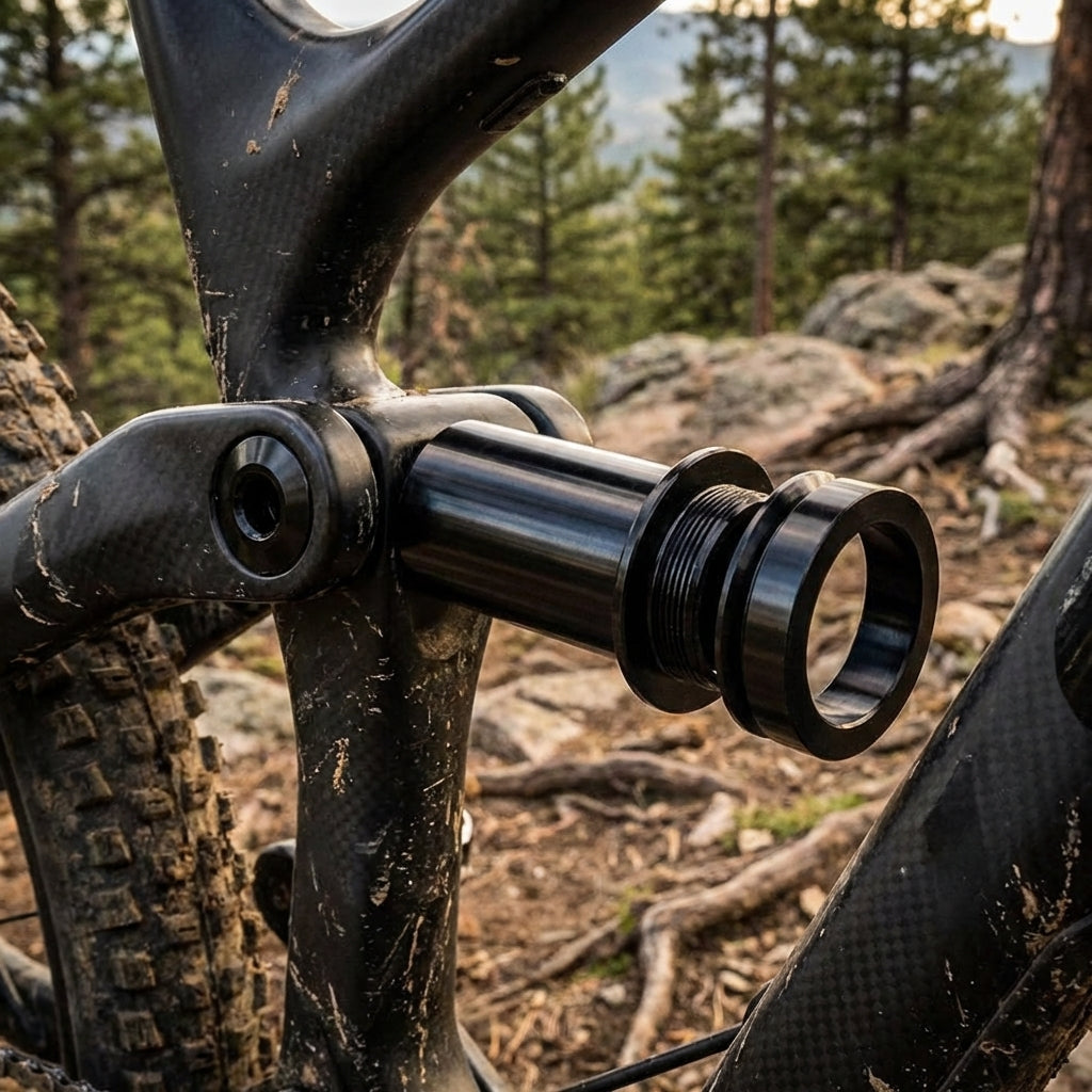 RockShox Hinterbaudämpfer-Montagesatz 3-teilig 1/2" 6x25.0 Standard am Mountainbike.