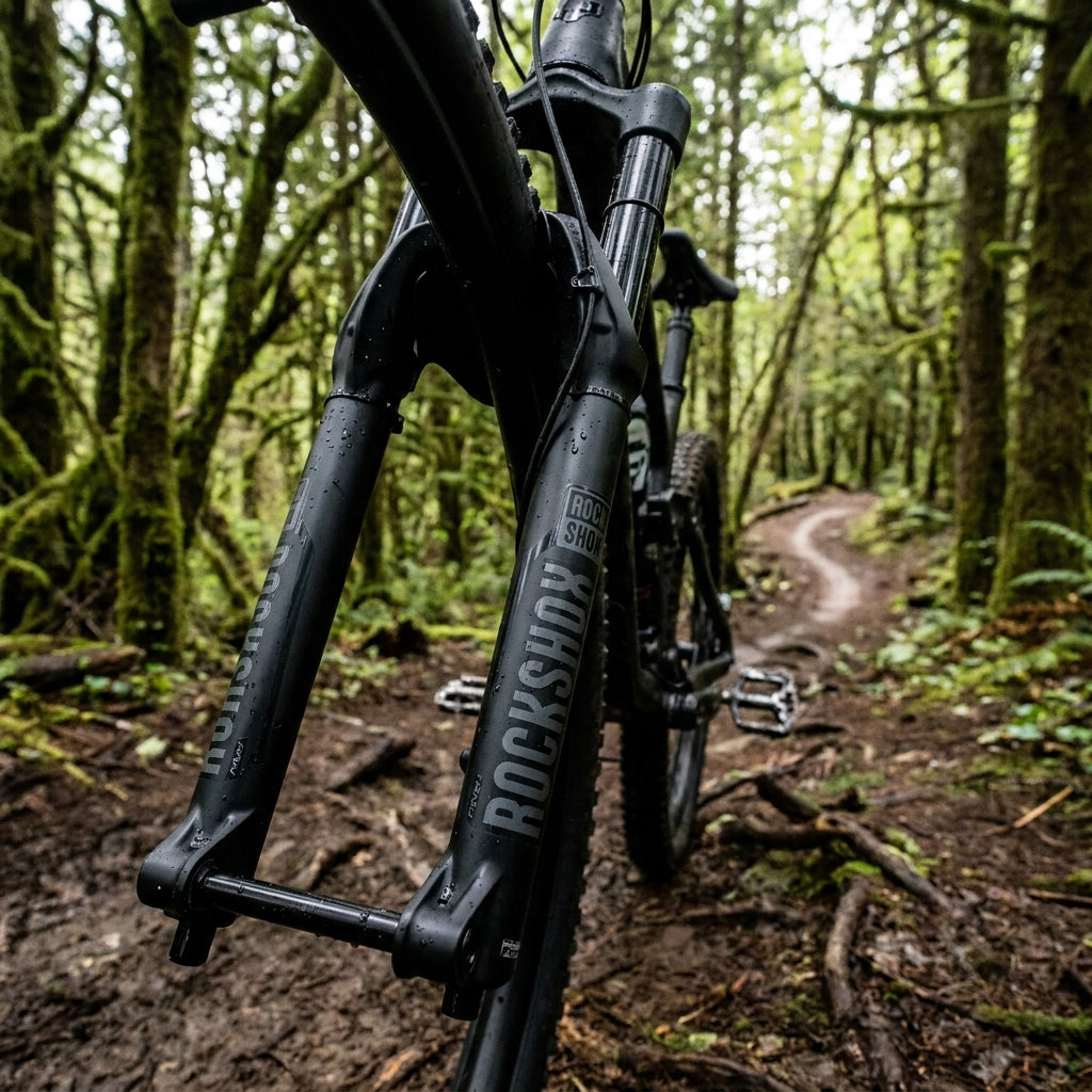 RockShox Pike 29 Zoll Boost Tauchrohr Diff. Black mit PRV Ventilen für Federgabeln. Mountainbike Ersatzteil und Upgrade.