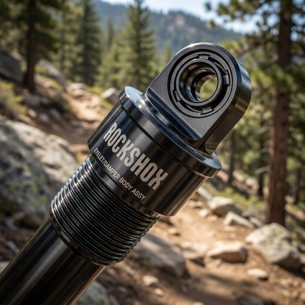 Rockshox Eyelet/Dämpfer Body Assy Vivid Coil C1 (2025+). MTB Federung Ersatzteil für maximale Performance & Kontrolle.