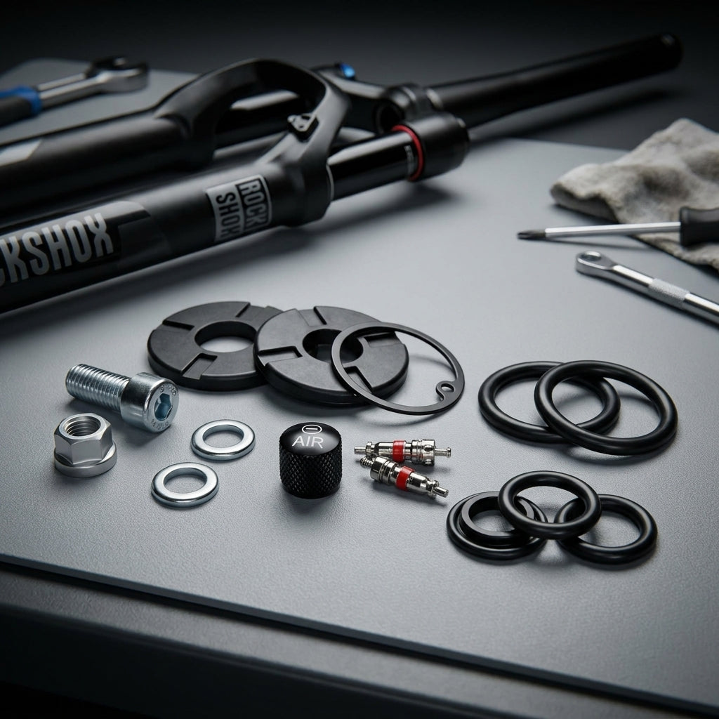 RockShox Reba Recon Revelation Pike Air Service Kit für Federgabel Wartung. Optimale Performance und Langlebigkeit.