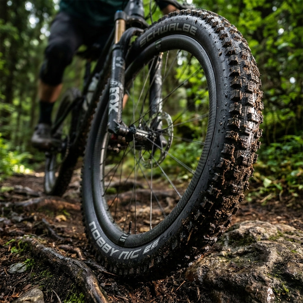 Schwalbe Nobby Nic Performance 26x2.25" Mountainbike Reifen. E-Bike Ready bis 50 km/h. Optimaler Grip, Addix Compound.