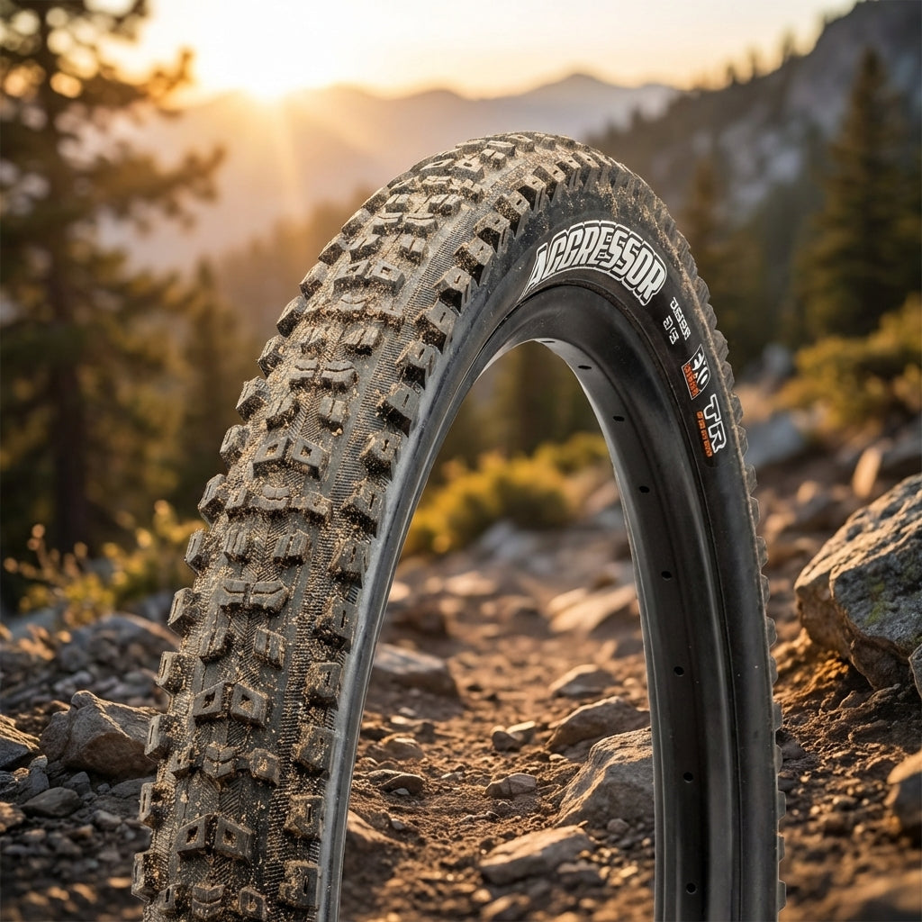 Maxxis Aggressor 29 Zoll Mountainbike Reifen mit Double Down Karkasse für Enduro und Trail Fahrten im Gelände.