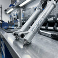 RockShox LowerLeg 29" Tauchrohr silber für Pike 2023+, Boost 15x110, mit PRV Ventilen & Foil Decals. Mountainbike Federgabel Ersatzteil.