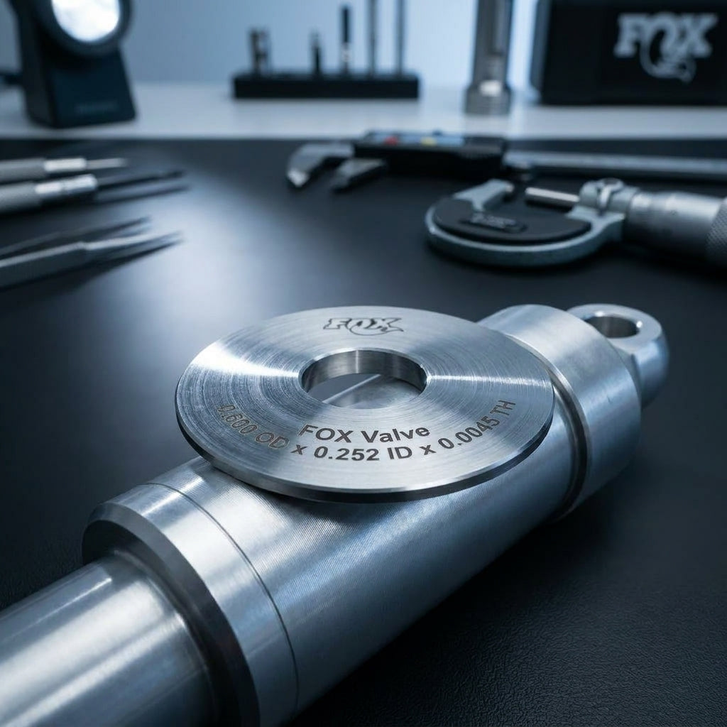 FOX Valve 0.600 OD x 0.252 ID x 0.0045 TH: Präzise Ventilscheibe für FOX Fahrwerke. Optimale Dämpfung und Tuning.
