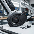 ASTRO BOSCH Designdeckel CX rechts am Haibike Xduro E-Bike Alu Rahmen