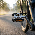 XLC System-Pedal PD-S20 einseitig schwarz SPD-kompatibel aus Aluminium für City und Trekking Bikes.