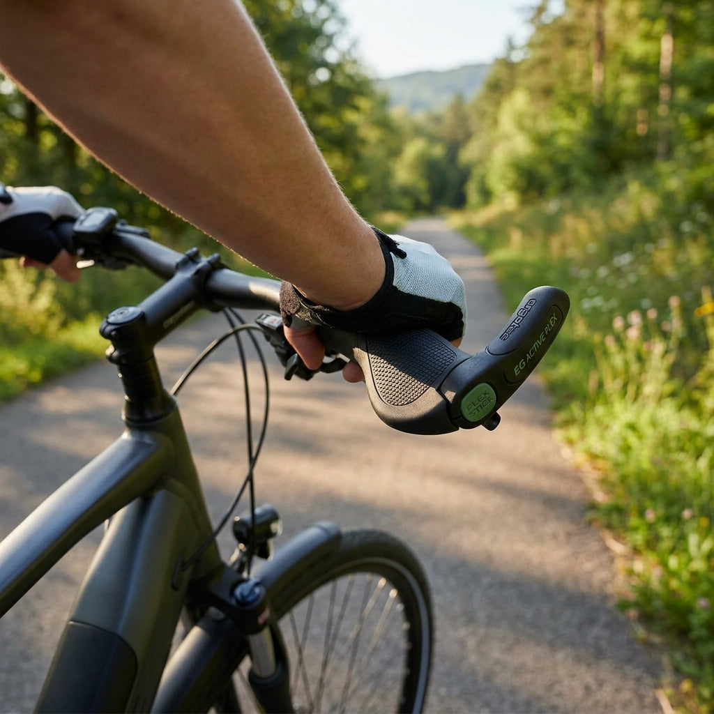 Humpert/Ergotec EG ACTIVE FLEX Lenkergriffe: Ergonomischer Komfort & individuelle Anpassung für Radfahrer.