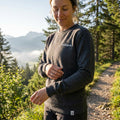 Maloja Sweatshirt Winora WolayerM Damen aus Bio-Baumwolle und Hanf. Nachhaltig, bequem für Sport und Freizeit.