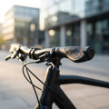 Ergotec Reno Lenkergriffe in Schwarz: Ergonomische Fahrradgriffe für optimale Druckentlastung und besseren Halt.