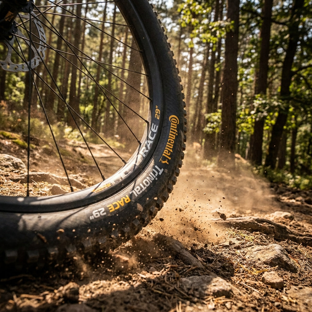 Continental Trinotal Race 29 Zoll Mountainbike Faltreifen für Cross-Country. Tubeless Ready, Grip Compound. Schnell und pannensicher.