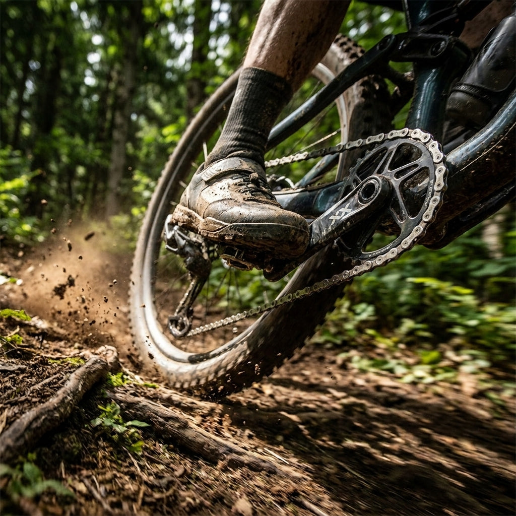 SRAM XX Eagle Transmission 12-fach Kette schwarz. Ultimative Schaltpräzision & Haltbarkeit für dein MTB. Perfekt für anspruchsvolle Trails.