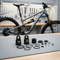 FOX Service Set Eyelet Assy FLOAT DPS Remote Trunnion Dämpfer Wartung. Präzise Fahrrad Stoßdämpfer Teile für Mountainbikes.