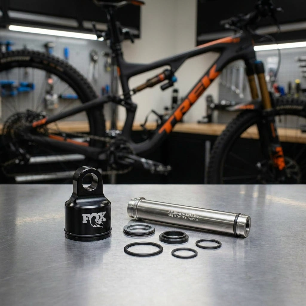 FOX Service Set Eyelet Assy für FLOAT DPX2 Trunnion Dämpfer. Präzise Wartung, volle Performance. Fahrradteile Shop.