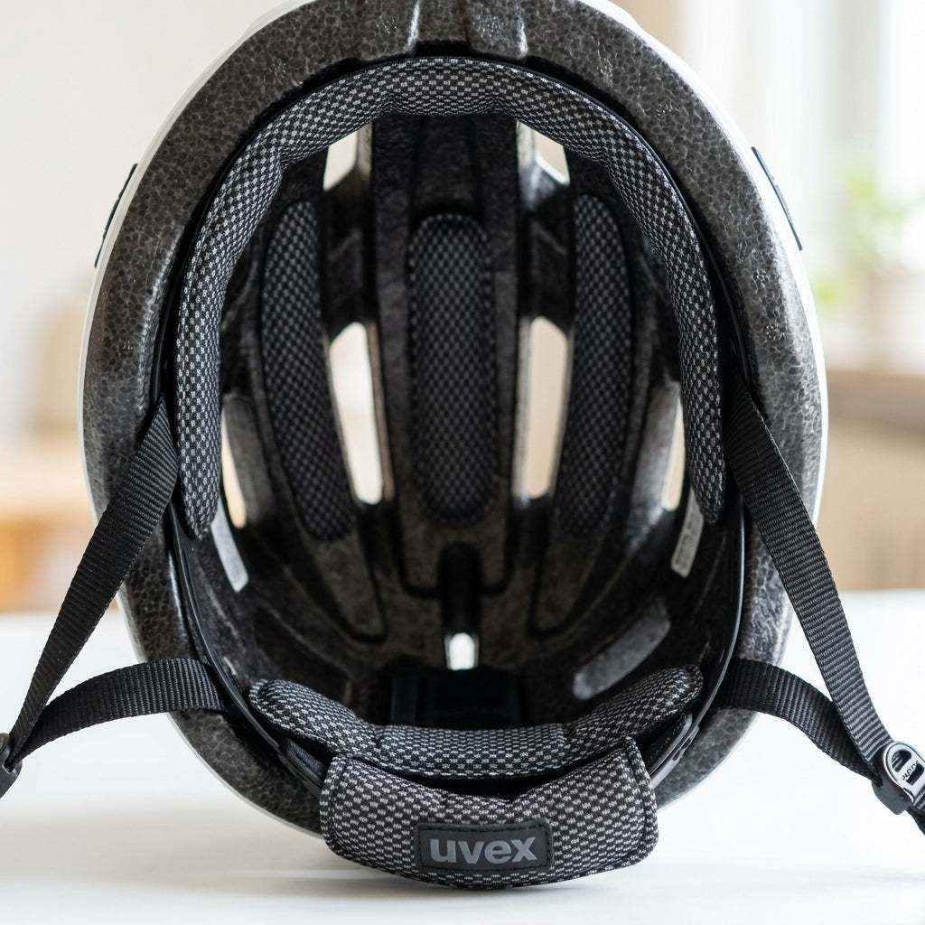 uvex fahrradhelm kinnpolster uvex Ersatzpolster-Set für Fahrradhelm i-vo CC/City, atmungsaktiv, was