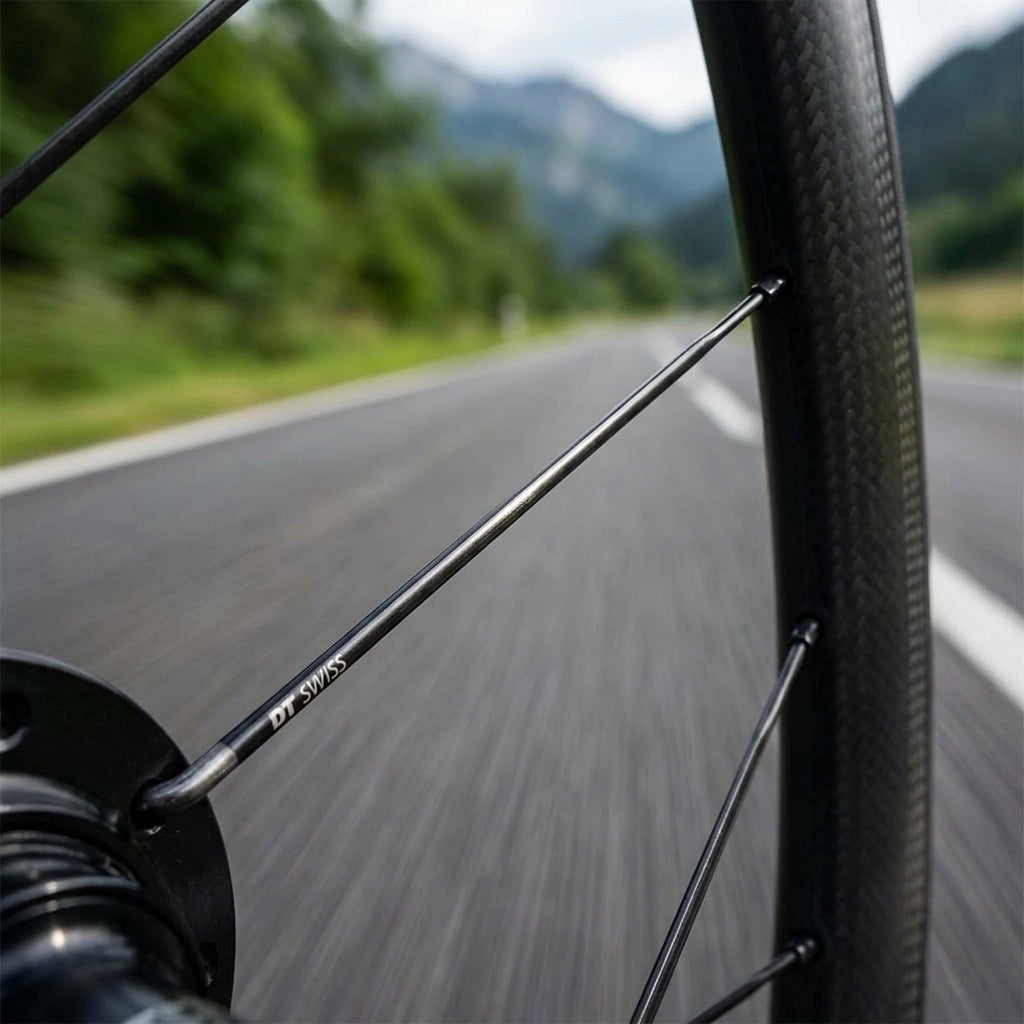 DT Swiss Competition Speiche 2.0 / 1.8 schwarz, leicht und stabil für hochwertige Fahrrad-Laufräder. Präzision und Leistung.