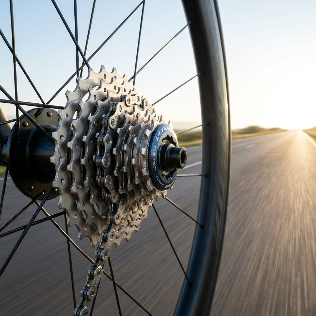 SHIMANO ULTEGRA CS-R8000 11-fach Kassette 14-28 für Rennräder. Präzise Schaltvorgänge, effizientes Fahren, zuverlässig.