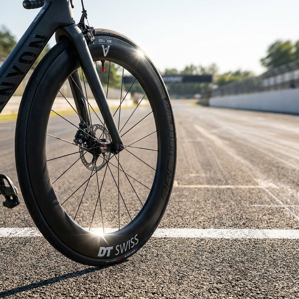 DT Swiss ARC 1100 Dicut 85 Carbon-Laufrad: Aerodynamisches Highend-Rennrad-Laufrad für maximale Geschwindigkeit und Leistung.