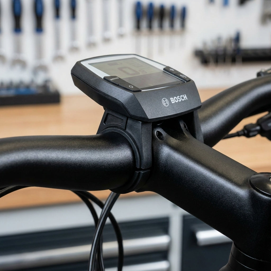 Bosch Distanzgummi-Set Displayhalter 31.8mm für Intuvia & Nyon am Lenker für sicheren Halt.