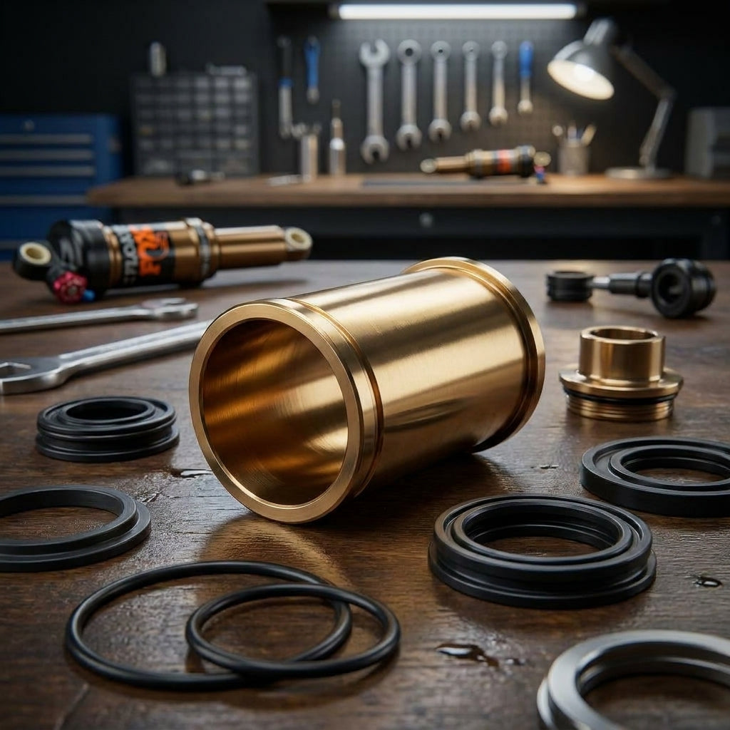 FOX Service Set Sleeve Assy 2022 FLOAT Kashima 75mm für präzise Dämpfer-Wartung. Optimiert MTB-Federung mit geringer Reibung.