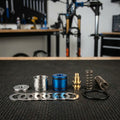 FOX Service Set Valve Stack Assy Float DPS DCL Light für präzise Dämpfungs-Performance am Mountainbike Fahrwerk.