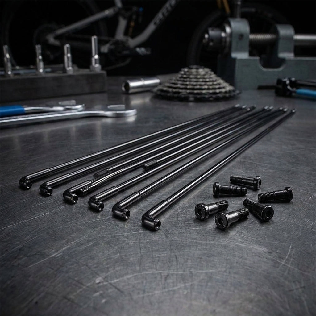 Crankbrothers Synthesis Speichen Kit VR 27.5Zoll Enduro. Hochwertige Ersatzspeichen für optimale Laufrad-Performance.