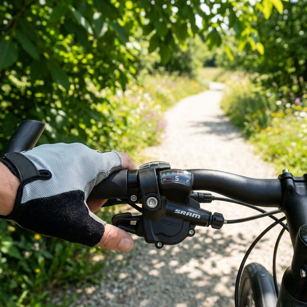 SRAM Trigger X.4 8-fach Schalthebel hinten für Trekking- und Freizeitbikes. Präzise, robust und komfortabel.