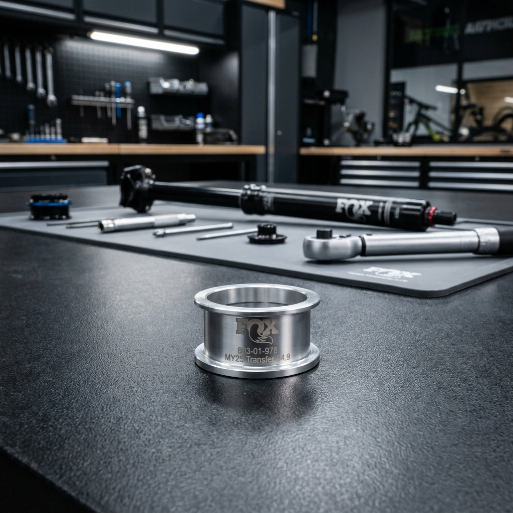 FOX Tooling IFP Spacer MY25 Transfer 34.9 für präzise FOX Sattelstützen Wartung und Performance. Original Ersatzteil.