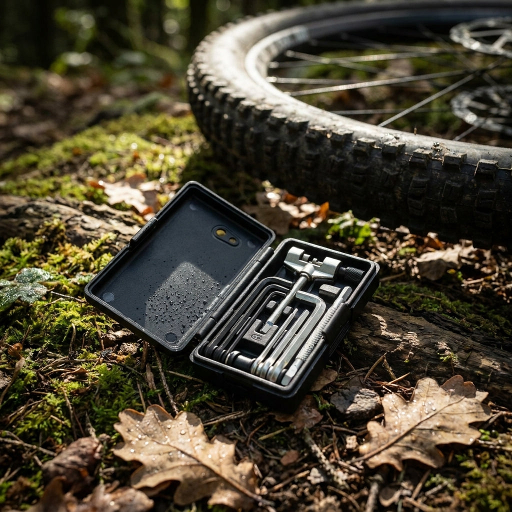 Crankbrothers F11 Multitool: schwarz-silber, 11 Werkzeuge, Tubeless-Reparatur. Dein kompaktes Fahrrad-Notfallset für jede Tour.