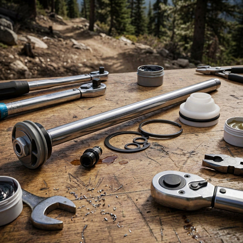 RockShox Rebound Dämpfer für Domain RC B1+ Federgabel. Original Ersatzteil für Mountainbikes. Präzise Dämpfung, volle Kontrolle.