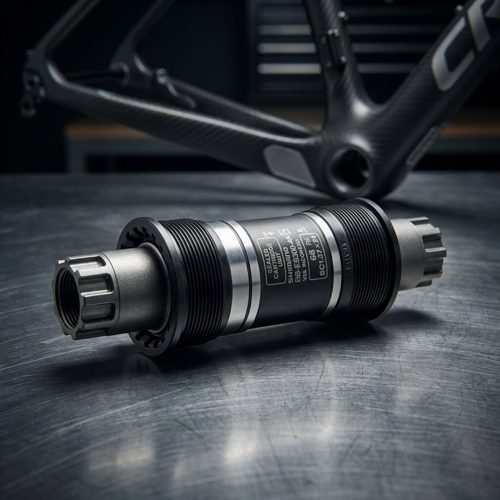 Shimano Innenlager BB-ES300 Octalink BSA 68mm 121mm für Rennrad und MTB wartungsfrei und robust.