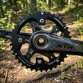Stronglight Kettenblatt HT3 schwarz 38Z für Shimano XTR Mountainbike. Präzises Alu 7075-T6 Ersatzteil 104mm BCD.