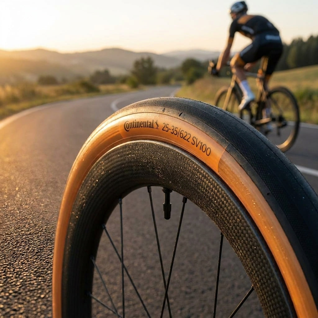 Continental TPU-Fahrradschlauch (86g) für Rennrad & Gravelbike. Ultraleicht, langlebig & platzsparend für maximale Performance.