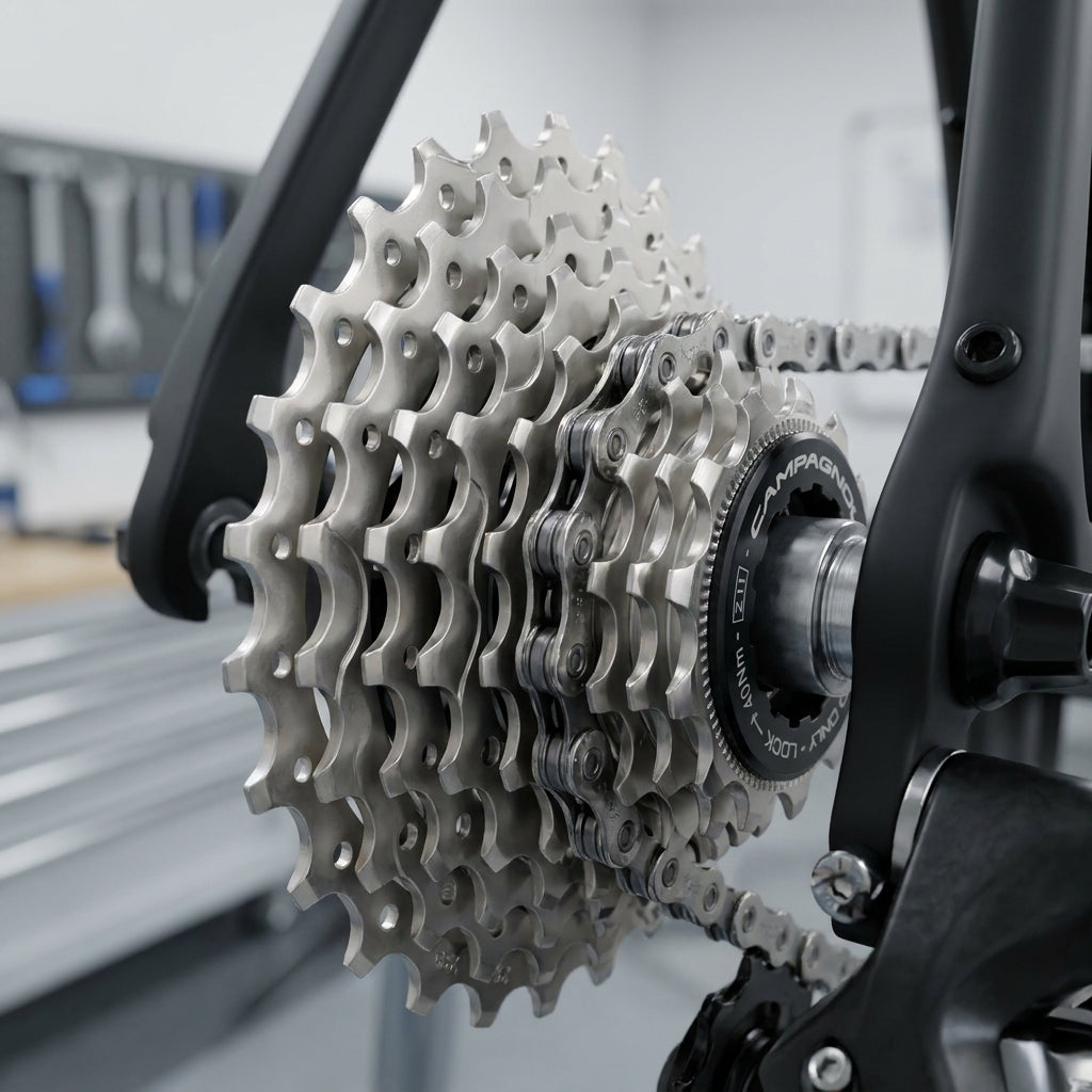 Campagnolo Chorus 11s Zahnkranz-Kassette 12-29 Z. Hochleistungs-Rennrad-Kassette für präzise Schaltvorgänge und Leichtbau.