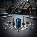 FOX Service Set: Valve Stack Assy, Float Lockout Firm CMF SH. Präzise Dämpfer-Performance für dein Mountainbike Fahrwerk.