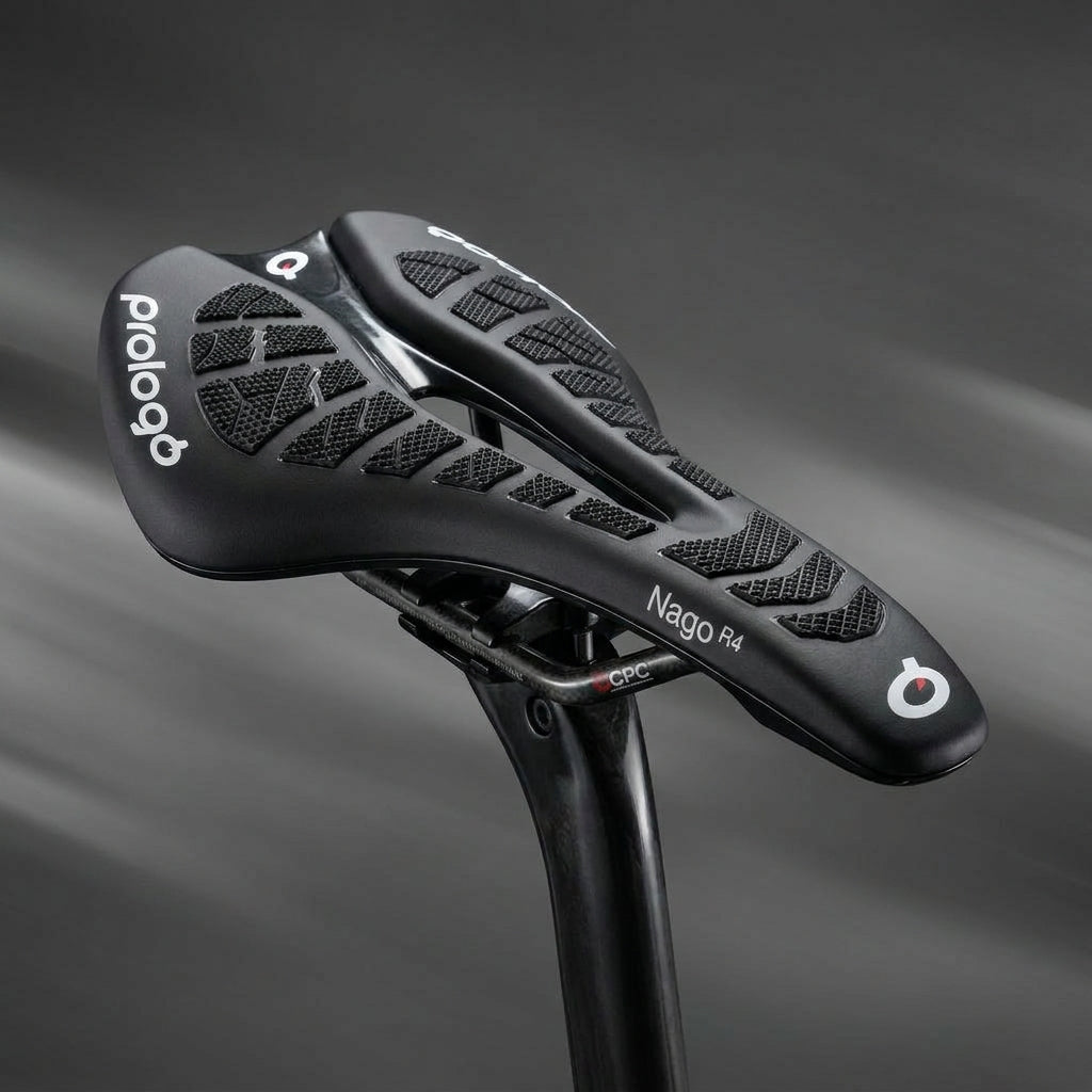 Prologo Nago R4 CPC Sattel 137mm Schwarz. Ergonomischer, leichter Fahrradsattel für Performance und Komfort bei Rennrad & MTB.