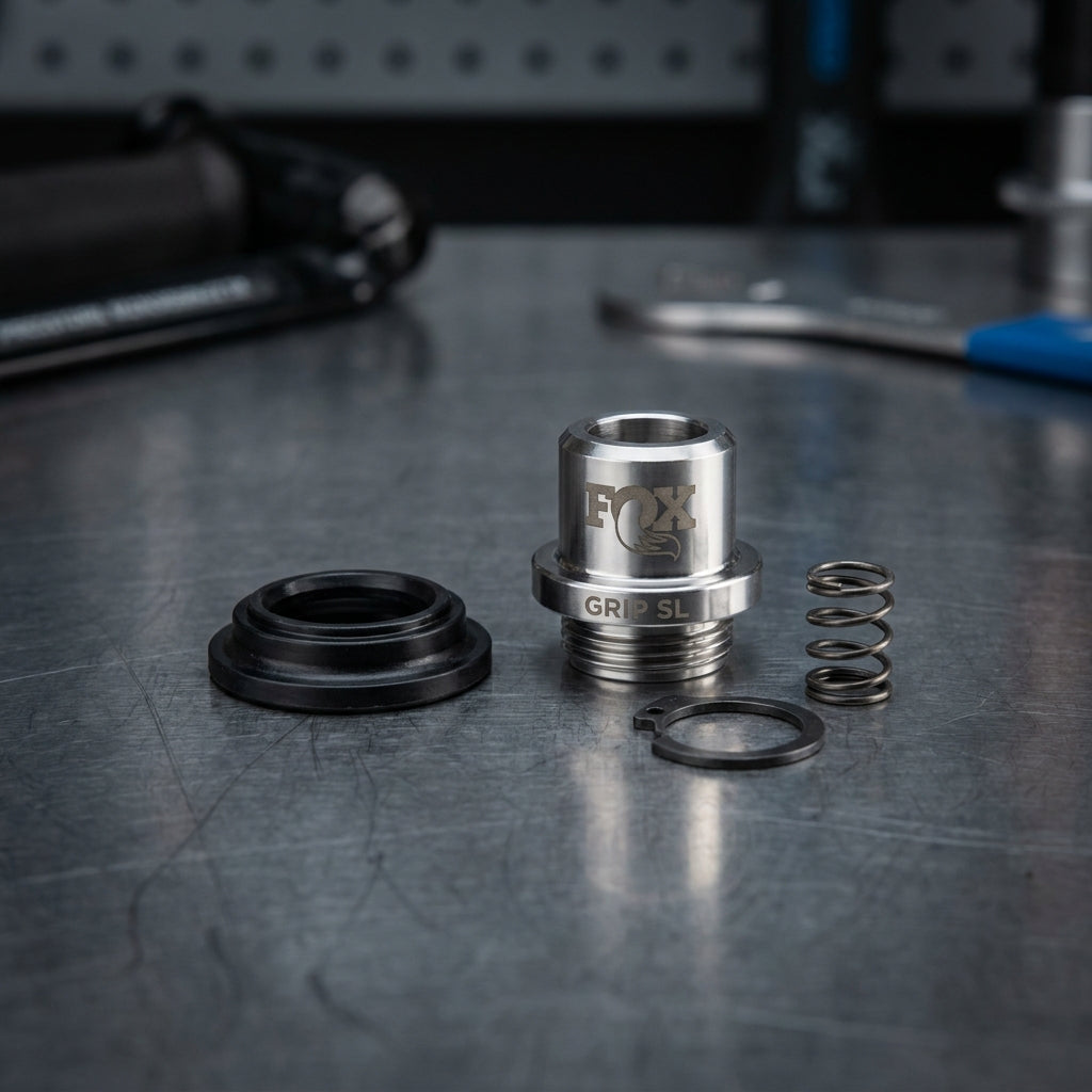 FOX Service Set GRIP SL Bottom Stud Interface Parts zur präzisen Wartung und Leistungsoptimierung Ihrer Federgabel. Fahrradteile.