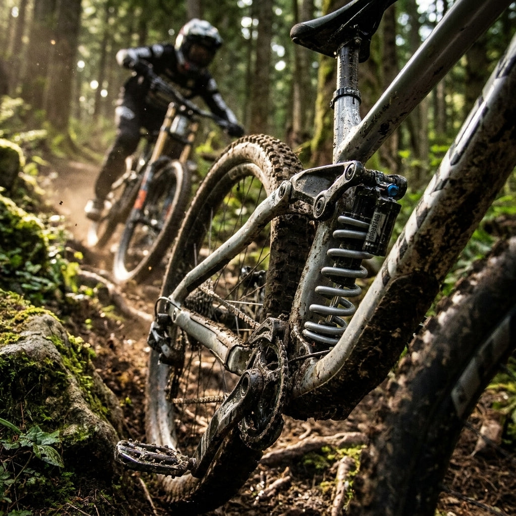 RockShox Feder grau für Vivid/Kage Hinterrad Dämpfer. Mountainbike Federung für Downhill, Enduro. Präzise Performance.