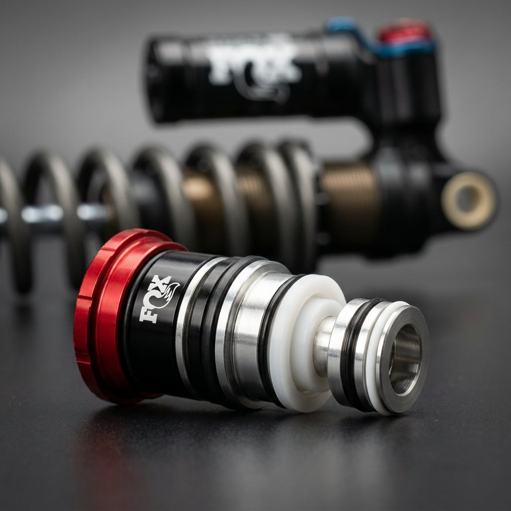 FOX Service Set Valve Stack Assy Float DPS LRL02 für präzise Dämpferwartung. Originalteile für optimale Fahrwerks-Performance.