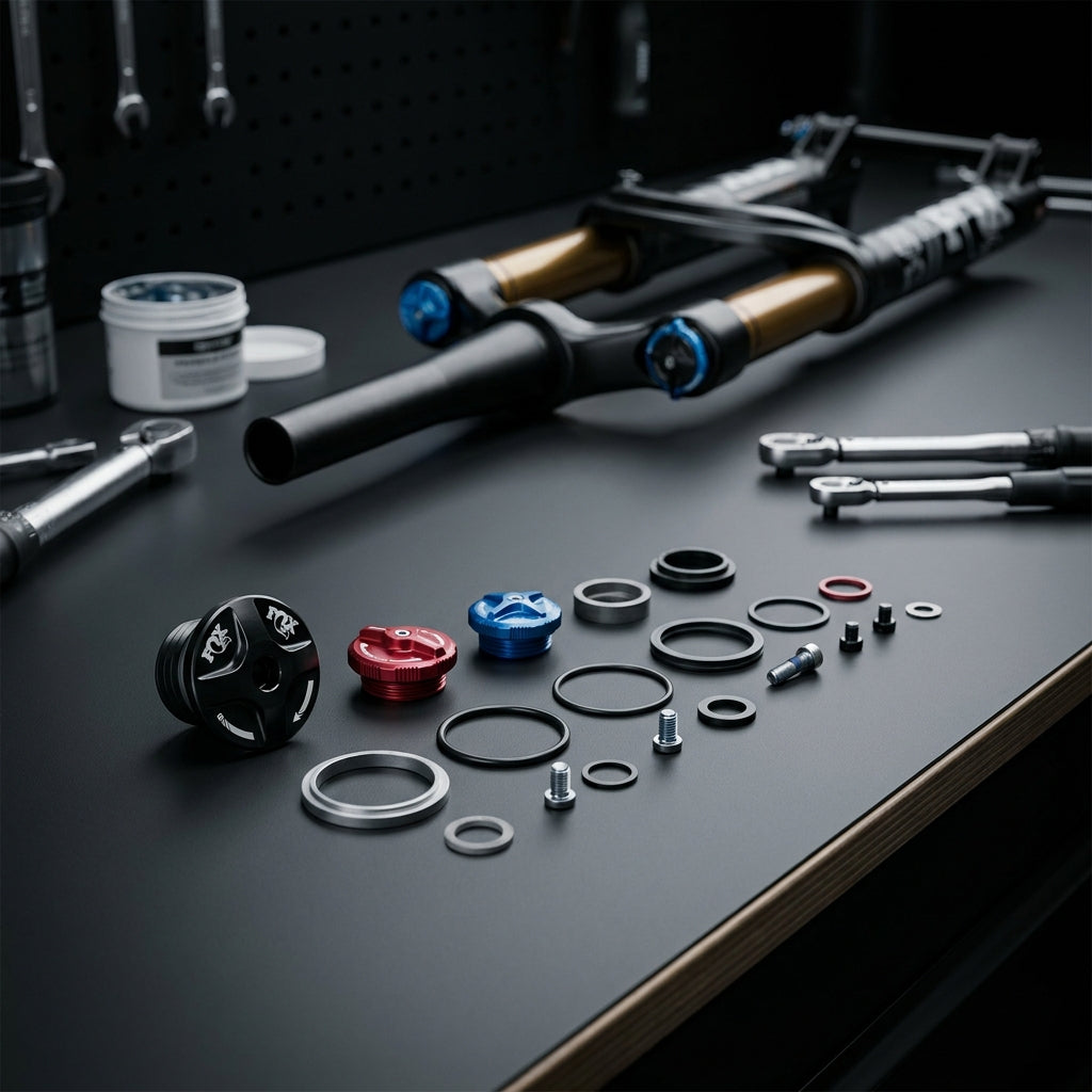 FOX Service Set 34 SC GRIP SL Topcap Assy. Präzise Wartung für FOX 34 SC Federgabeln. Optimale Dämpfung, beste Performance.