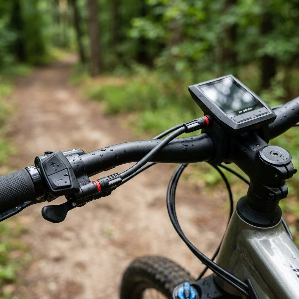 Bosch Display-Kabel 400mm für stabile E-Bike-Display-Verbindung. Hochwertiges Ersatzteil für sicheres und aufgeräumtes Cockpit.