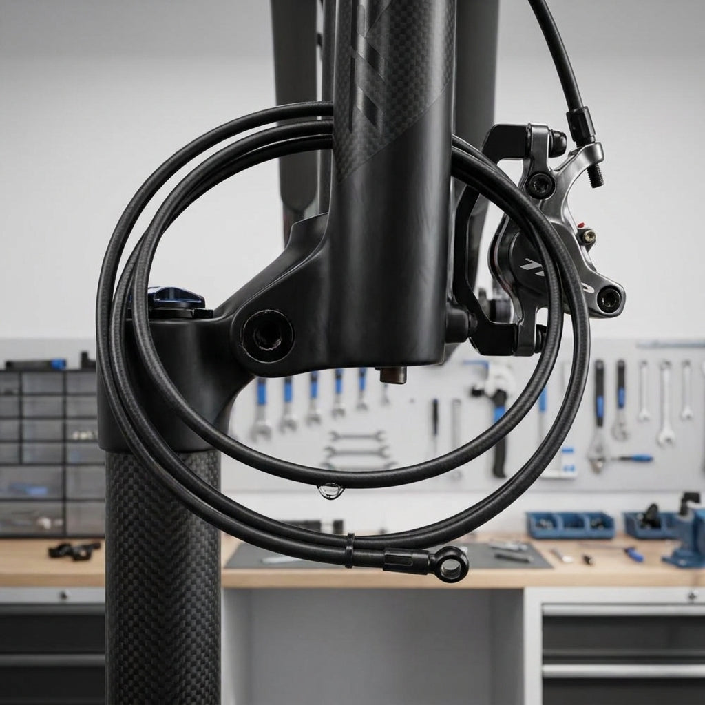 TRP Bremsleitungskit 2000 mm schwarz. Hochwertige Hydraulikleitung für zuverlässige Fahrrad Scheibenbremsen Performance.