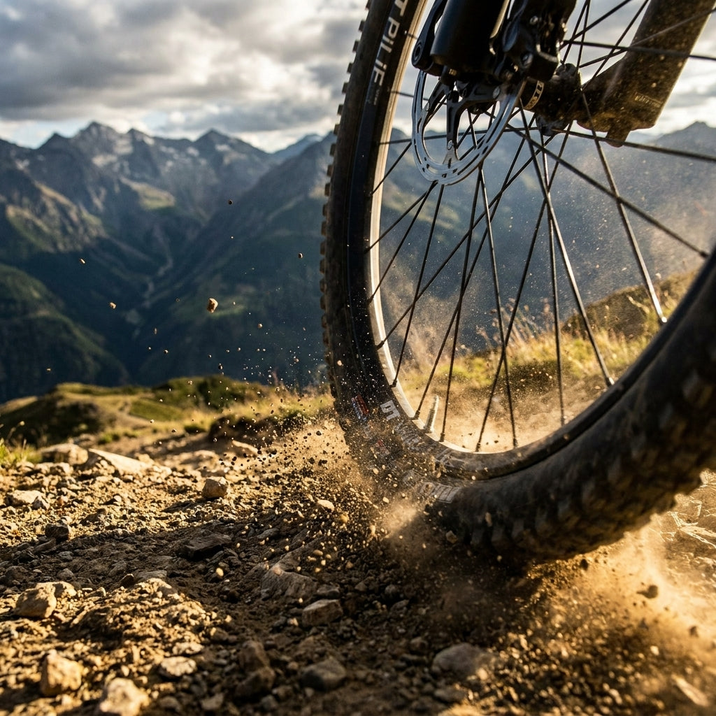 DT Swiss Complite Speichen 306mm schwarz für Mountainbike. Extrem robust, ermüdungsresistent, ideal für anspruchsvolle Trails.