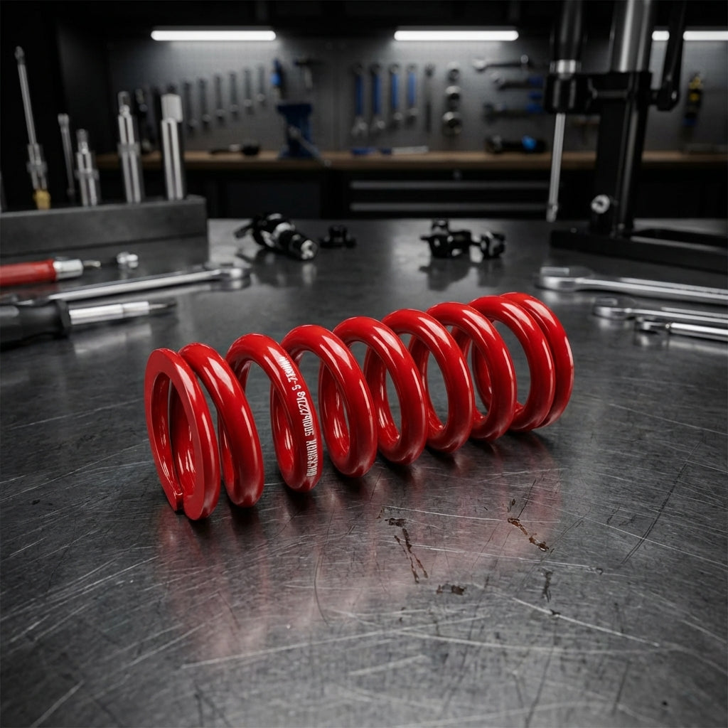 RockShox Dämpferfeder rot metrisch 250LB 174mm Hub 67.5-75mm