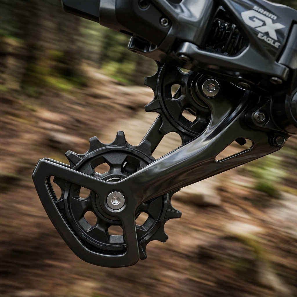 SRAM Schaltrollen-Set GX Eagle AXS 12-fach für präzise Schaltperformance am Mountainbike-Schaltwerk.