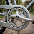 Horn Kettenschutz Catena 05-3 silber, 1flügelig für 48 Zähne, auf Fahrrad Kettenblatt.