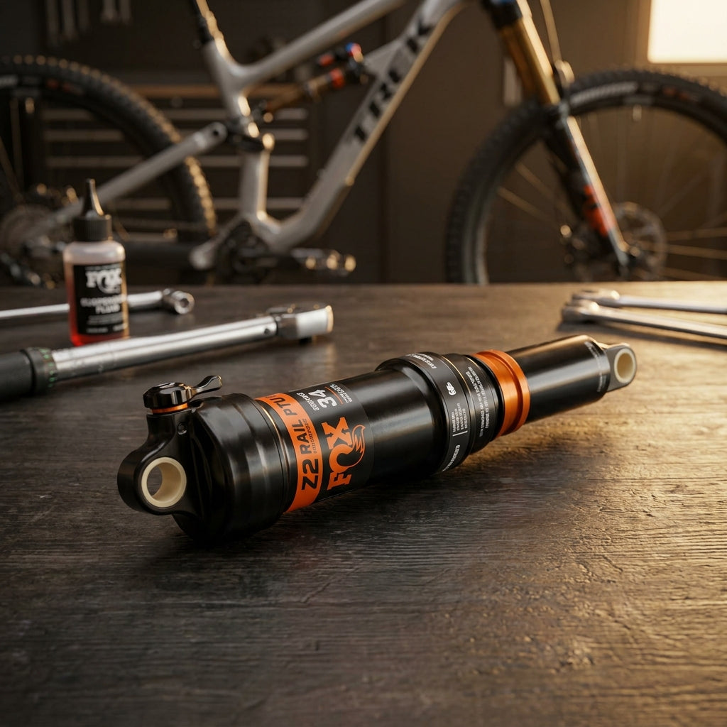 FOX Service Set für Marzocchi Z2 34 Rail PTU Remote Federgabel. Komplette Wartung für optimale Mountainbike Performance.