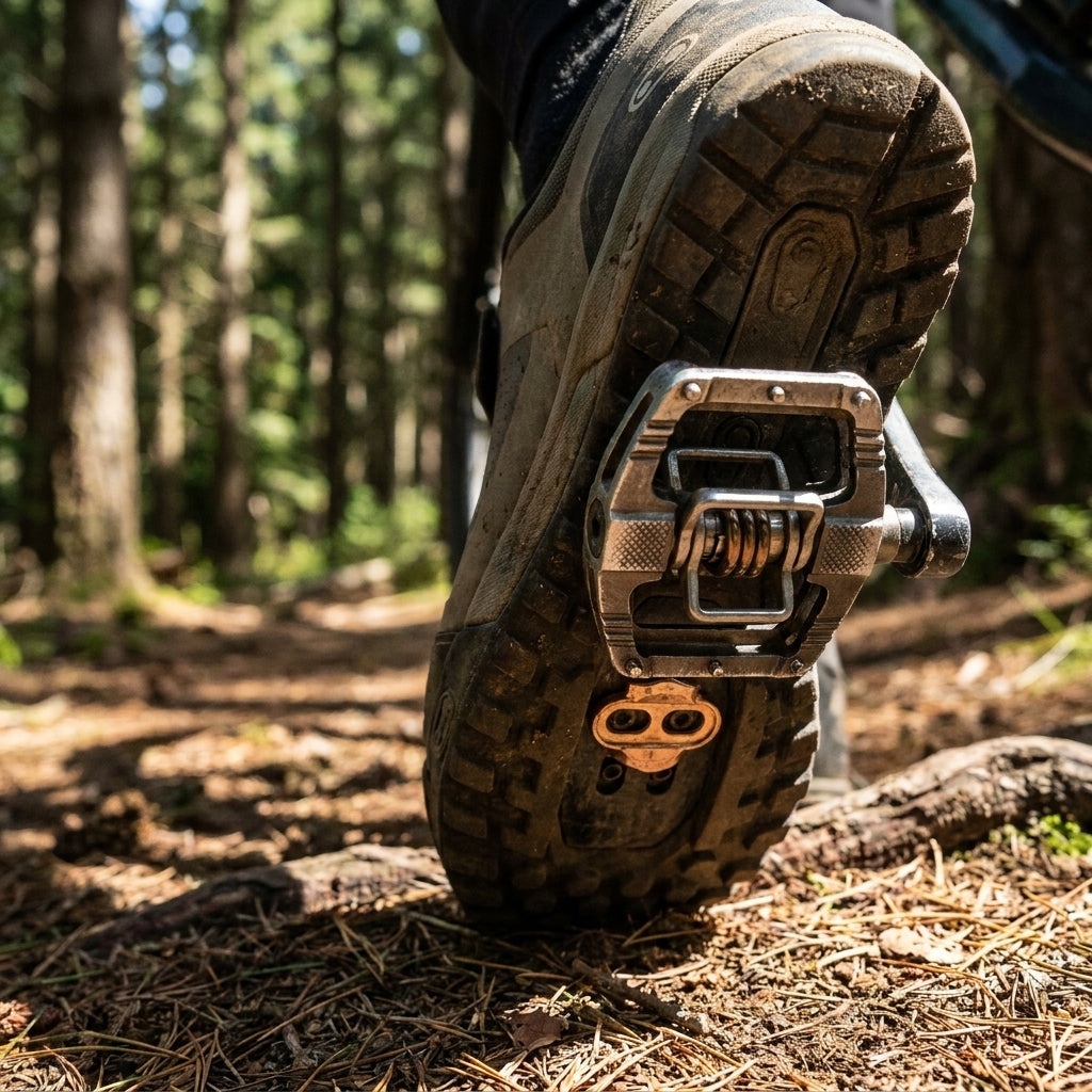 Crankbrothers Premium Easy Cleat aus Messing für Fahrradpedale. Einfacher Ausstieg, ideal für Mountainbike und Trail.