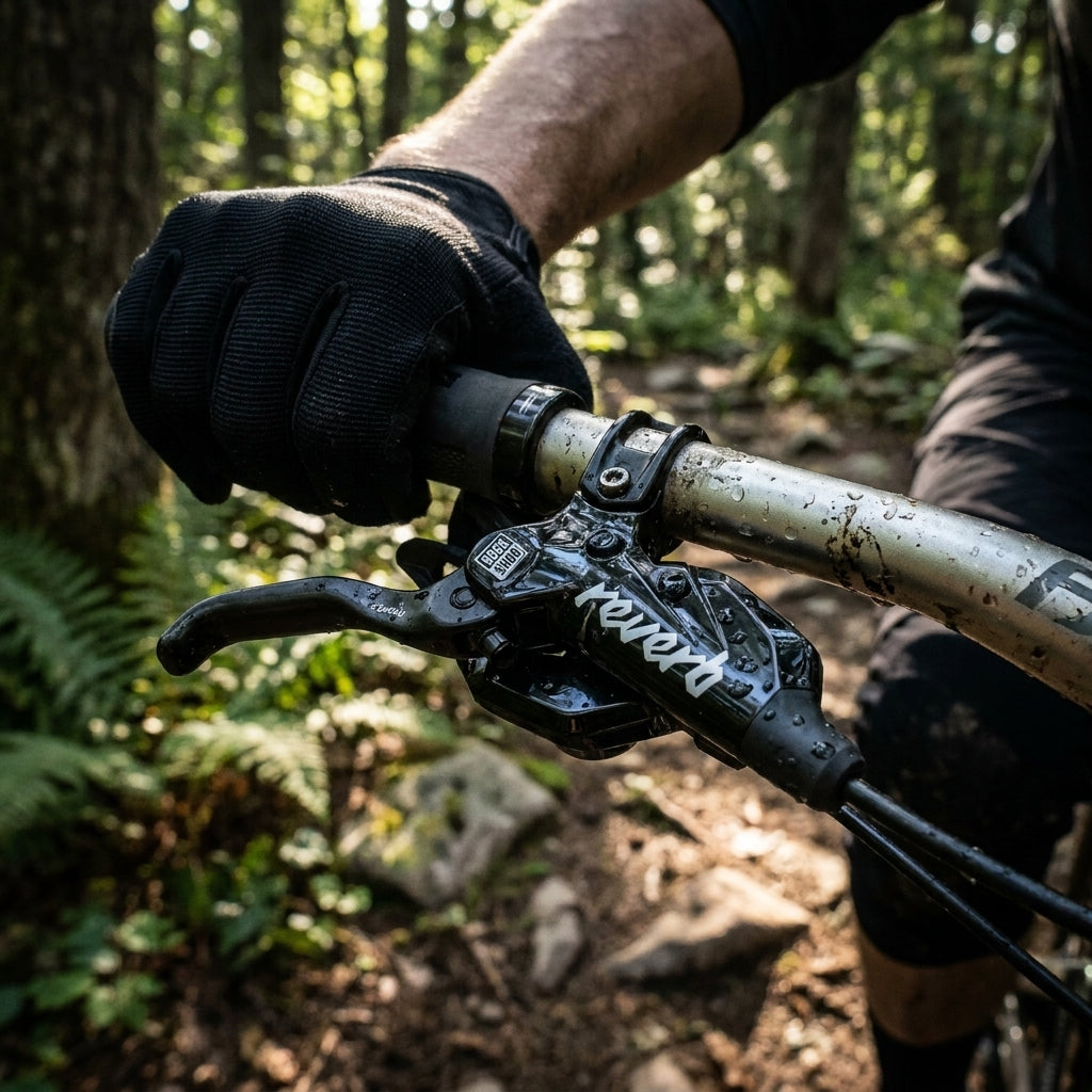 RockShox Reverb 1X Remote Upgrade Kit für A2-B1 Dropper Post. Ergonomische MTB Lenkerfernbedienung für schnelle Sattelverstellung.
